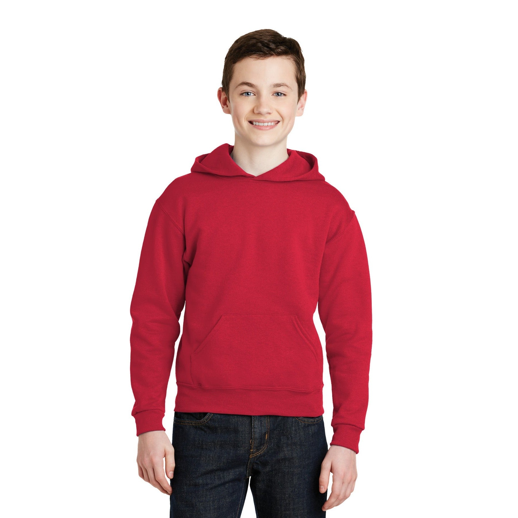Jerzees-Jerzees® - Youth NuBlend® Pullover Hooded Sweatshirt. 996Y-MedTech-11